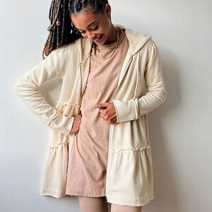 Free People | Tiered Trapeze Zip-Up